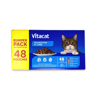 Vitacat Pouch Bumper Pack 48 X 100g